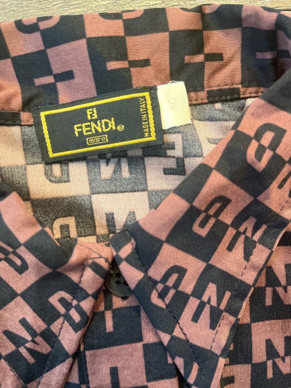 Fendi Monogram Polo Top - Picture 2 of 6